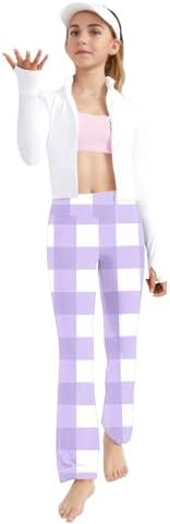 Chic Plaid Yoga Pants