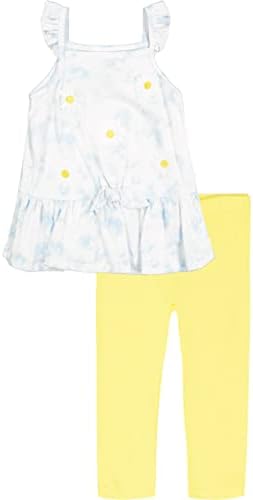Kids Headquarters girls 2 Pieces Legging Set - Sturdy Soft and Fun