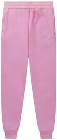 Kids Spring Outfit Set Pink Solid
