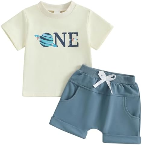 Perfect Space 1st Birthday Set For Toddler Boys