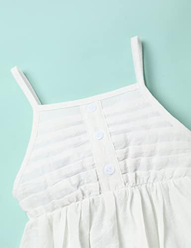 SEYOUAG Toddler Girl Camisole Jean Shorts Set for Summer