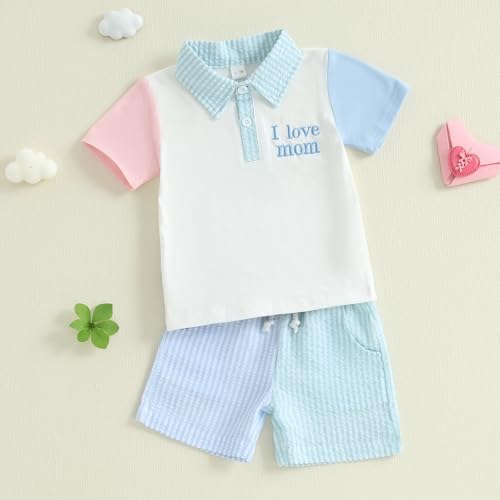 Short Sleeve Casual Set for Toddler Boys