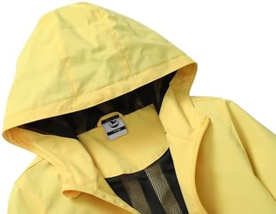 CICVSOC - Girls Lightweight Breathable rain jacket