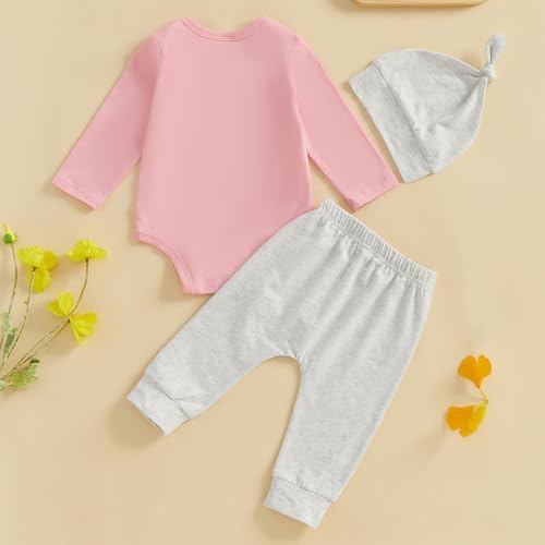 Yxniwxe Baby Boys Girls Spring Outfits Set 3PCs