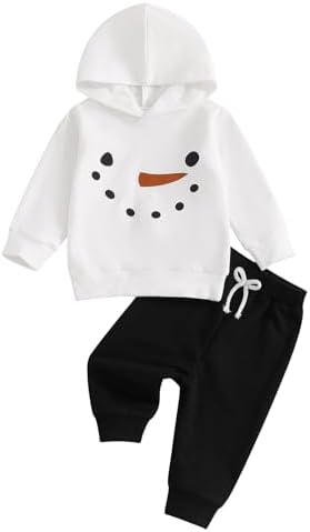 Muasaaluxi Toddler Christmas Outfit - Soft Cute