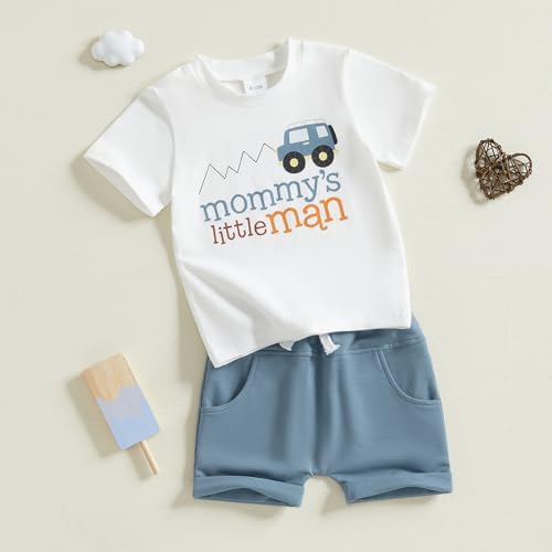 T-Shirt Shorts Set for Toddler Boys
