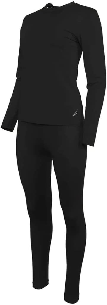 Nautica Girls Base Layer Top Bottom Long Johns Thermal Underwear Set
