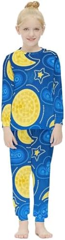 Pajamas Set Cute Whale Animals Thermal Top and Bottom - Soft Thick Breathable