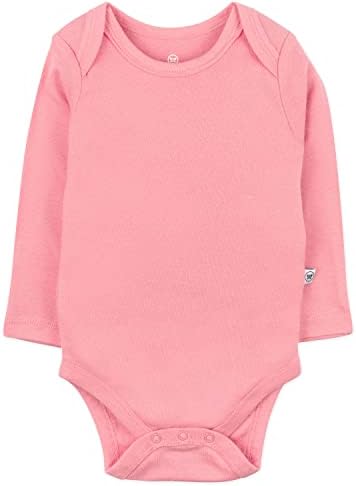 HonestBaby 10-Piece Organic Cotton Bodysuits for Infants