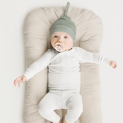 Konssy 6-Piece Baby Newborn Hats Set 0-6 Months