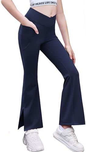Zaclotre Girls Flare Leggings