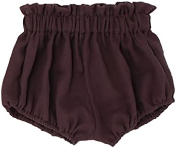 Comfortable Ruffle Bloomers for Newborns - Soft Ruched Waist Summer Pjs