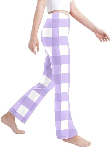 Chic Plaid Yoga Pants