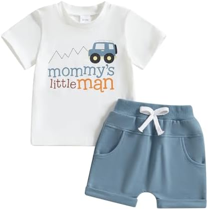 T-Shirt Shorts Set for Toddler Boys