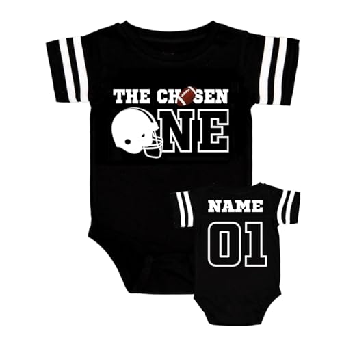 Personalized Baby Kids T-Shirt with Family Stripe