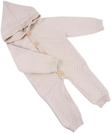 PartyKindom Cozy Knitted Romper for Newborns