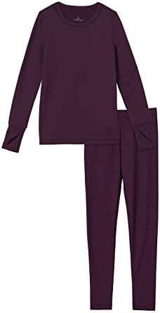Cuddl Duds Girls Thermal Set - Warm Cushion Children