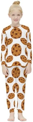 COMFORTABLE THERMAL SET FOR GIRLS - SOFT 90 POLYESTER 10 SPANEX Palestineique Pajamas Set