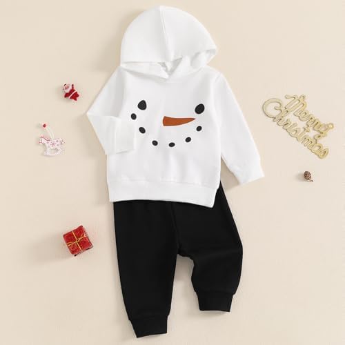 Muasaaluxi Toddler Christmas Outfit - Soft Cute