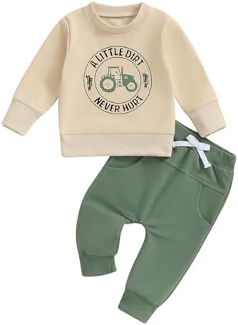 TheFound Toddler WinterBaby Essentials - Pullover Pants Set