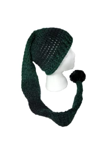 Handmade Crochet Elf Long Tail Hat