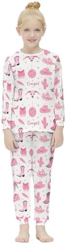 Girls Thermal Long Johns Set Soft Comfortable Base Layer