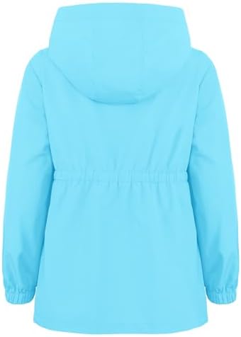 Modafans Boys Girls Lightweight Waterproof Rain Jacket - Stay Dry and Comfortable
