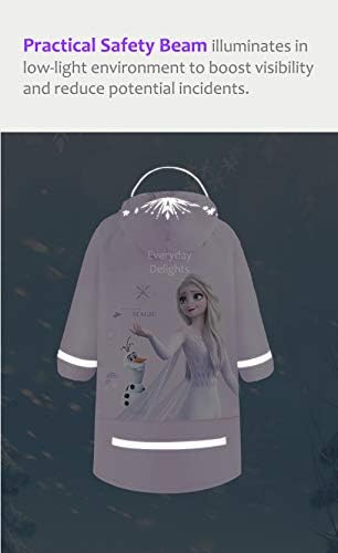 Everyday Delights Frozen Elsa Hooded Raincoat