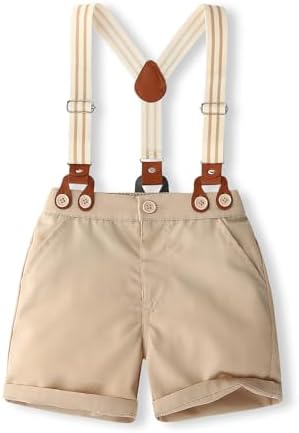 BULINGNA Toddler Gentleman Outfits Dress Set