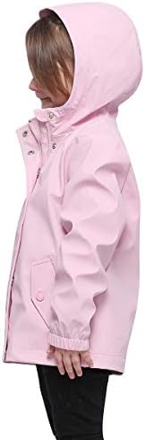 RokkaRolla Girls Waterproof Rain Jacket