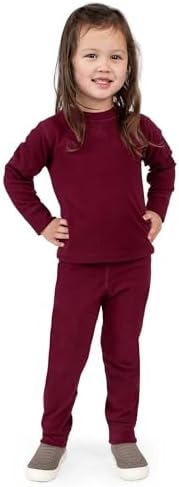 JAN JUL Thermal Base Layer Top for Kids Soft Stretchy and Warm