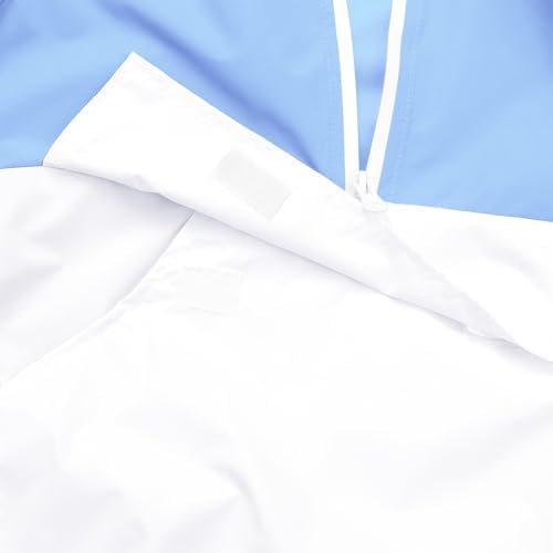 Quick-Dry Half-Zip Rain Jacket for Kids