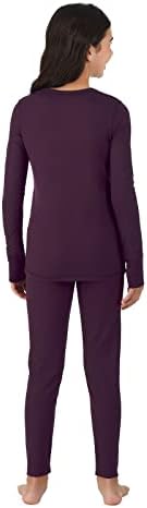 Cuddl Duds Girls Thermal Set - Warm Cushion Children