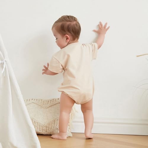 Newborn Baby Girl Boy Short Sleeve Romper with Cousin Design