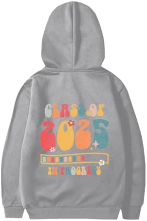 Premium Preppy Graphic Print Long Sleeve Hoodie for Boys