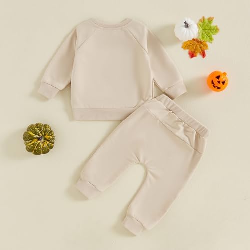 Halloween Pumpkins for Boys Trick or Treat Onesie Set