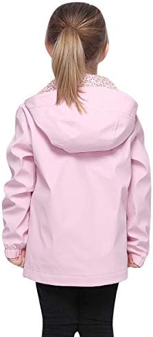 RokkaRolla Girls Waterproof Rain Jacket