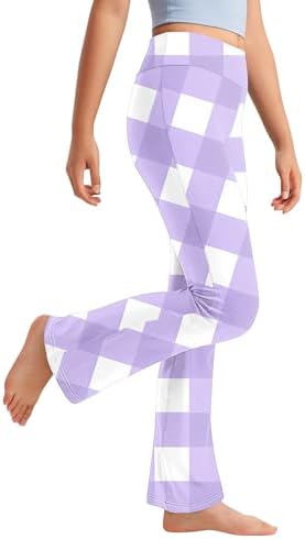 Chic Plaid Yoga Pants