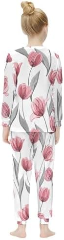 MEIKKO Pajamas Set Sunflowers Thermal