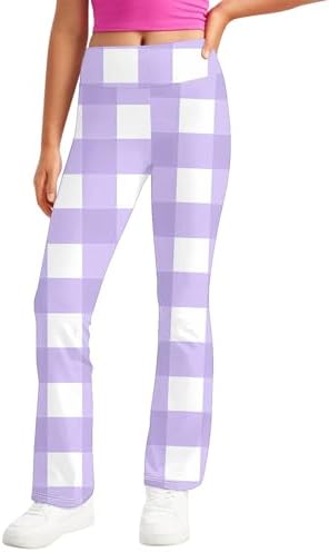 Chic Plaid Yoga Pants