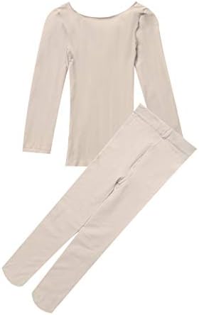 YEAHDOR Kids Girls Thermal Gymnastics Dance Underwear