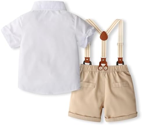 BULINGNA Toddler Gentleman Outfits Dress Set