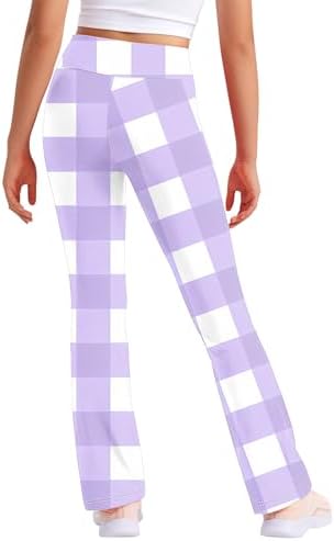 Chic Plaid Yoga Pants