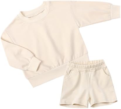 Generic Boys 2-Piece Casual Outfit Knit Hoodie Pants