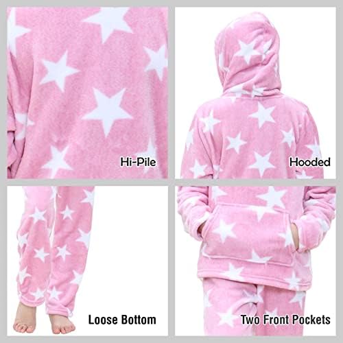A2Z 4 Kids Girls Stars Print Pajama Set Soft Cozy and Stylishsets