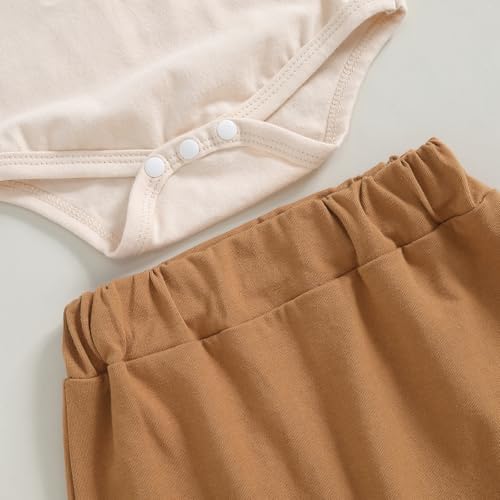 Adorable Newborn Romper Pants Set for Baby Boys Girls