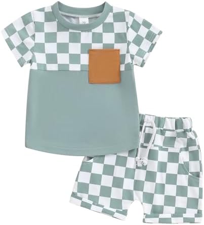 Afunbaby Kids Summer Kids Short Set for Boys