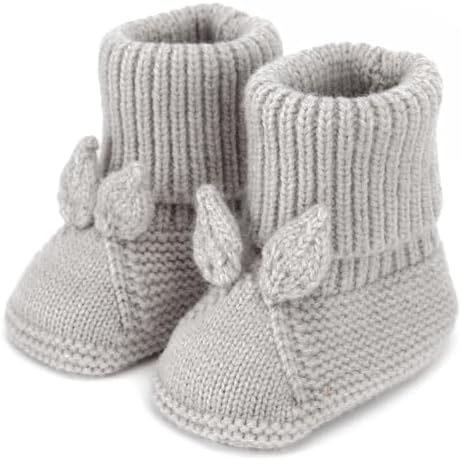 Loyfoky Baby Booties - Soft Stretchy Warm Perfect for Newborns and Walkers