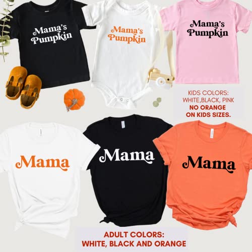 Handmade Thanksgiving Mommy-Momme Matching Outfits for Kids