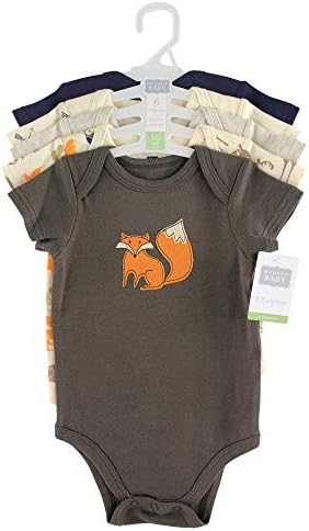Luvable Friends Hudson Baby Cotton Bodysuits